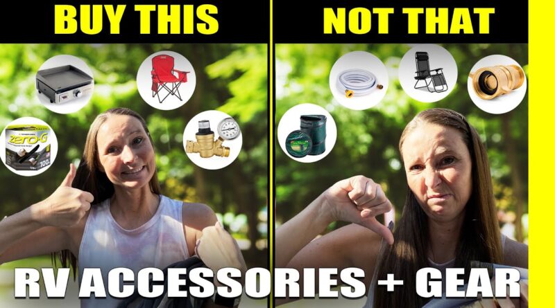 RV Gadgets And Accessories for RV Living That Are a WASTE OF MONEY