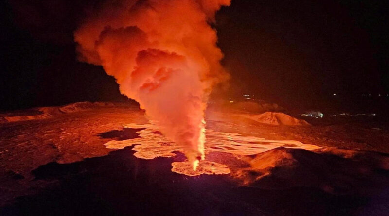 Iceland’s volcano alley at it again with its third eruption in recent months