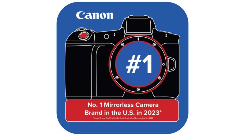 “Canon is #1” boasts Canon in humble press release